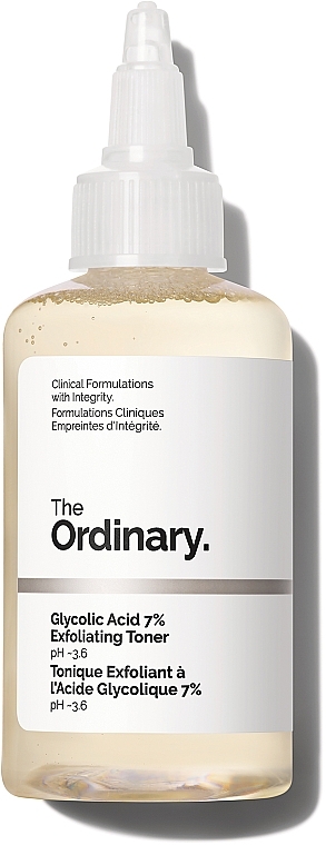 Exfolierendes Gesichtstonikum mit 7% Glykolsäure - The Ordinary Glycolic Acid 7% Exfoliating Toner — Bild N1