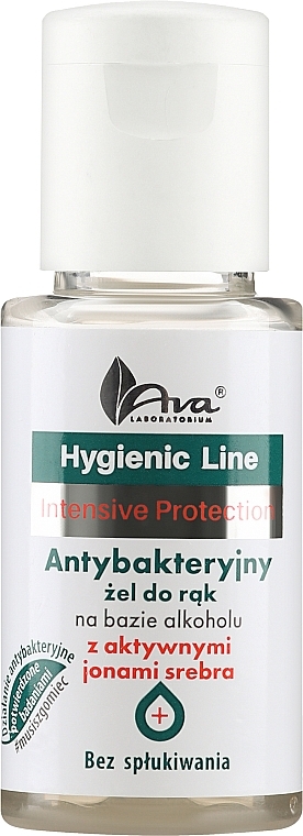 Antibakterielles Handwaschgel mit aktiven Silberionen - Ava Laboratorium Hygienic Line Hand Gel — Bild N1