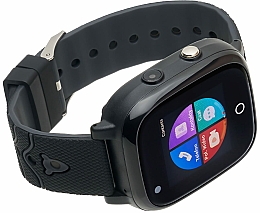 Smartwatch für Kinder schwarz - Garett Smartwatch Kids Sun 4G — Bild N4