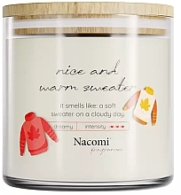 Duftende Sojakerze Nice And Warm Sweater - Nacomi Fragrances — Bild N1