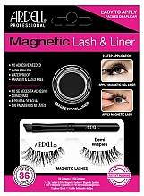 Düfte, Parfümerie und Kosmetik Künstliche Wimpern - Ardell Magnetic Lash & Liner