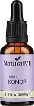 GESCHENK! Hanföl mit 2 % Vitamin C für Problemhaut  - NaturalME Hemp Oil  — Bild N1