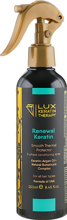 Zweiphasiges Hitzeschutzspray für das Haar - Lux Keratin Therapy Renewal Keratin — Bild N1