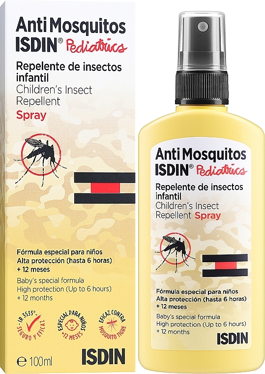 Insektenspray - Isdin Pediatric Insect Repellent Spray — Bild N2