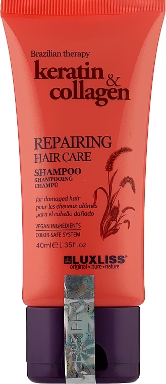 Regenerierendes Shampoo - Luxliss Repairing Hair Care Shampoo — Bild N1