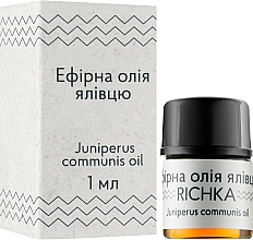 Düfte, Parfümerie und Kosmetik Ätherisches Wacholderöl - Richka Juniperus Communis Oil