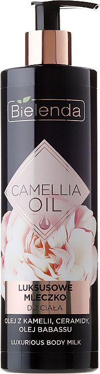 Schützende und feuchtigkeitsspendende Körperlotion - Bielenda Camellia Oil Luxurious Body Milk