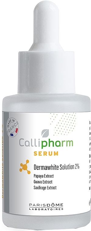 Aufhellendes Gesichtsserum - Callipharm Serum Dermawhite Solution 2% — Bild N2