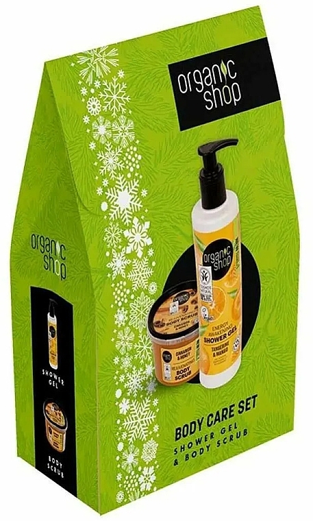 Set - Organic Shop Body Care Set (sh/gel/280ml + b/scrub/250ml) — Bild N1