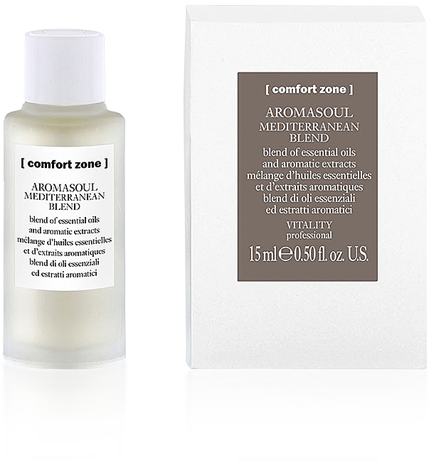 Me­di­ter­rane ätherische Ölmischung für den Körper - Comfort Zone Aromasoul Mediterranean Blend — Bild N1