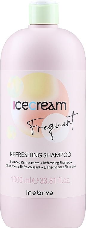 Erfrischendes Shampoo mit Pfefferminze - Inebrya Frequent Ice Cream Refreshing Shampoo — Bild N1