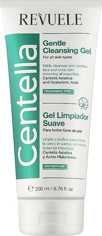 Sanft reinigendes Gesichtsgel - Revuele Centella Gentle Cleansing Gel — Bild N1