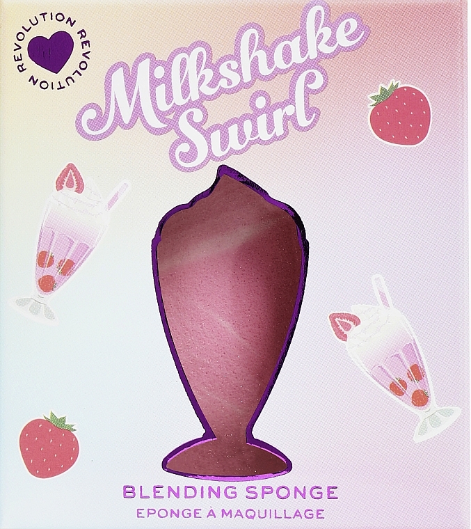 Make-up-Schwamm  - I Heart Revolution Milkshake Swirl Blending Sponge — Bild N1