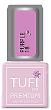 Düfte, Parfümerie und Kosmetik Gel-Nagellack - Tufi Profi Premium Purple