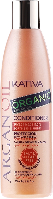 Feuchtigkeitsspendender Haarbalsam mit Arganöl - Kativa Argan Oil Conditioner — Bild N1
