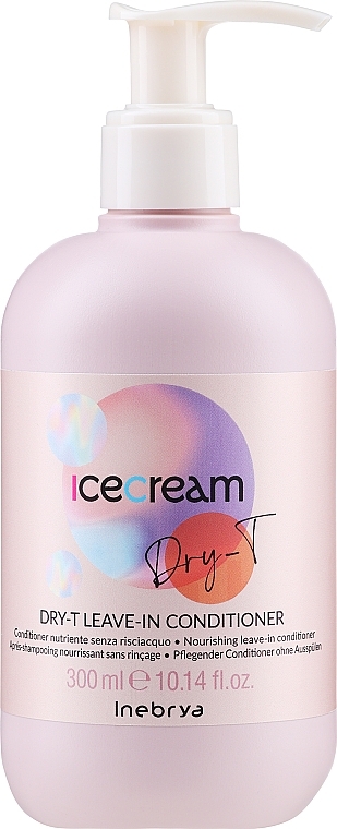 Pflegende Haarspülung ohne Ausspülen - Inebrya Ice Cream Dry-T Leave-In Conditioner — Bild N1