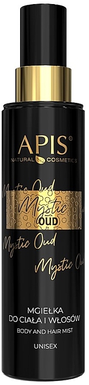 Spray für Körper und Haare - APIS Professional Mystic Oud Body And Hair Mist — Bild N1
