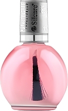 Nagel- und Nagelhautöl mit Pinsel - Silcare Olive Raspberry Light Pink — Bild N1