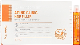Düfte, Parfümerie und Kosmetik Haarfüller - FarmStay Dermacube Amino Clinic Hair Filler