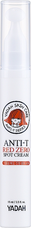 Beruhigende Spot-Creme gegen Irritationen - Yadah Anti-T Red Zero Spot Cream — Bild N1