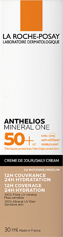 Feuchtigkeitsspendende Sonnenschutz-Tönungscreme SPF 50+ - La Roche-Posay Anthelios Mineral One — Bild N2