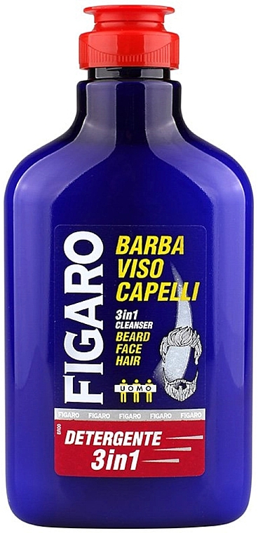 Reinigungsmittel für Bart, Haare und Gesicht - Mil Mil Figaro 3 In 1 Beard Face Hair — Bild N1