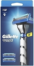 Düfte, Parfümerie und Kosmetik Rasierer - Gillette Mach 3 Turbo