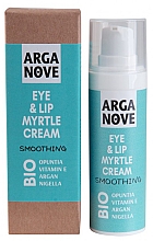 Glättende Creme für die Augenpartie und den Mundbereich - Arganove Smoothing Eye & Lip Myrtle Cream — Bild N1