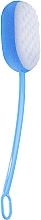 Badeschwamm mit Griff weiß-hellblau - Inter-Vion — Bild N1