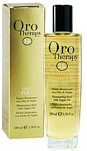 Düfte, Parfümerie und Kosmetik Haarfluid mit 24k Gold und Arganöl - Fanola Oro Therapy Fluido Oro Puro