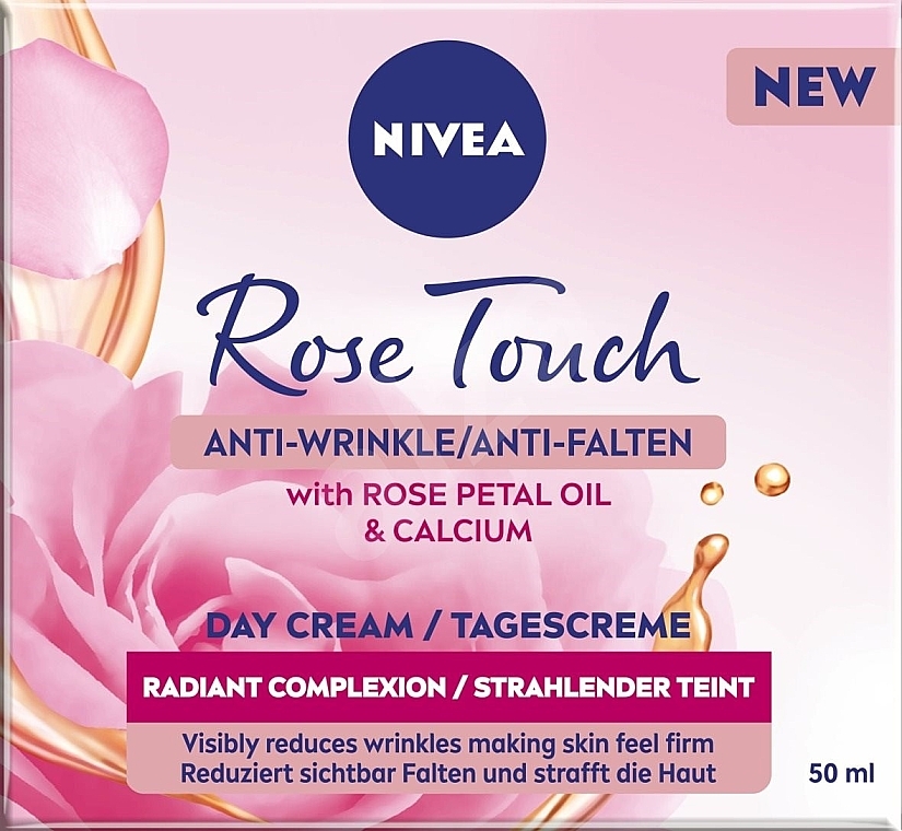 Anti-Aging-Tagescreme für das Gesicht - Nivea Rose Touch Day Cream — Bild N2