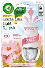 Düfte, Parfümerie und Kosmetik Lufterfrischer Blumenwiese und Frühlingsbrise - Air Wick Essential Oils Light & Fresh Flower Meadow & Spring Breeze 