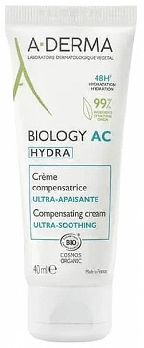 Gesichtscreme - A-Derma Biology AC Hydra Compensating Cream Ultra Soothing — Bild N1