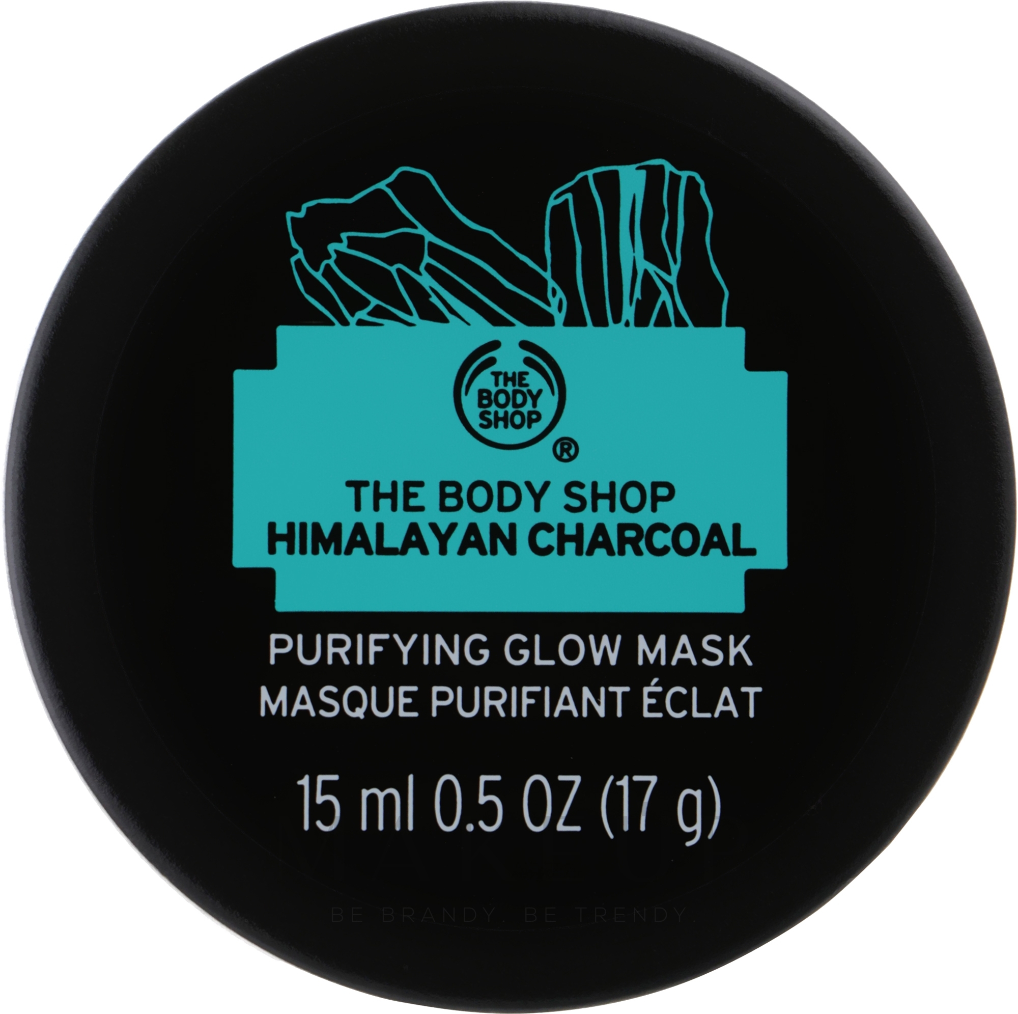 Detox-Maske für das Gesicht mit Himalaya-Aktivkohle - The Body Shop Himalayan Charcoal Purifying Glow Mask — Bild 15 ml