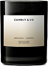 Duftkerze - Candly & Co No.1 Geranium Incense — Bild N2