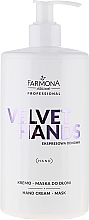 Düfte, Parfümerie und Kosmetik Creme-Maske für die Hände mit Harnstoff und Vitamin E - Farmona Velvet Hands Cream-Mask