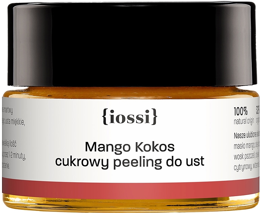 Lippenpeeling Mango & Kokos - Iossi Lip Scrub Mango Cocos