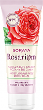 Düfte, Parfümerie und Kosmetik 	Feuchtigkeitsspendende Körperlotion mit Rosenwasser und Rosenextrakt - Soraya Rosarium Moisturizing Rose Body Balm