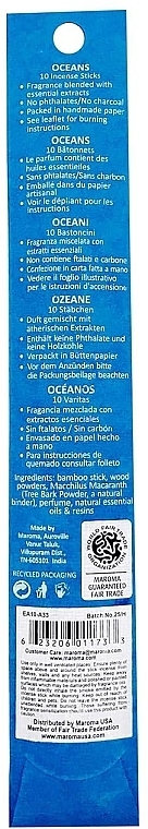 Räucherstäbchen Ozean - Maroma Encens d'Auroville Stick Incense Oceans — Bild N1