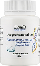 Düfte, Parfümerie und Kosmetik Pflegende und energiespendende Alginatmaske für das Gesicht mit Knotentang - Lanilis