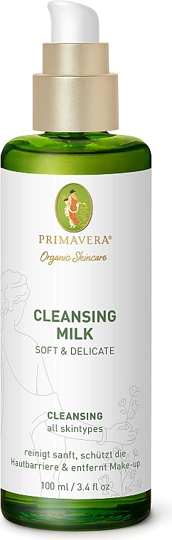 Reinigungsmilch für das Gesicht - Primavera Soft & Delicate Cleansing Milk — Bild N1