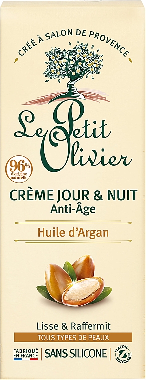 Anti-Aging Tages- und Nachtcreme mit Arganöl - Le Petit Olivier Anti-Aging Day & Night Cream — Bild N2