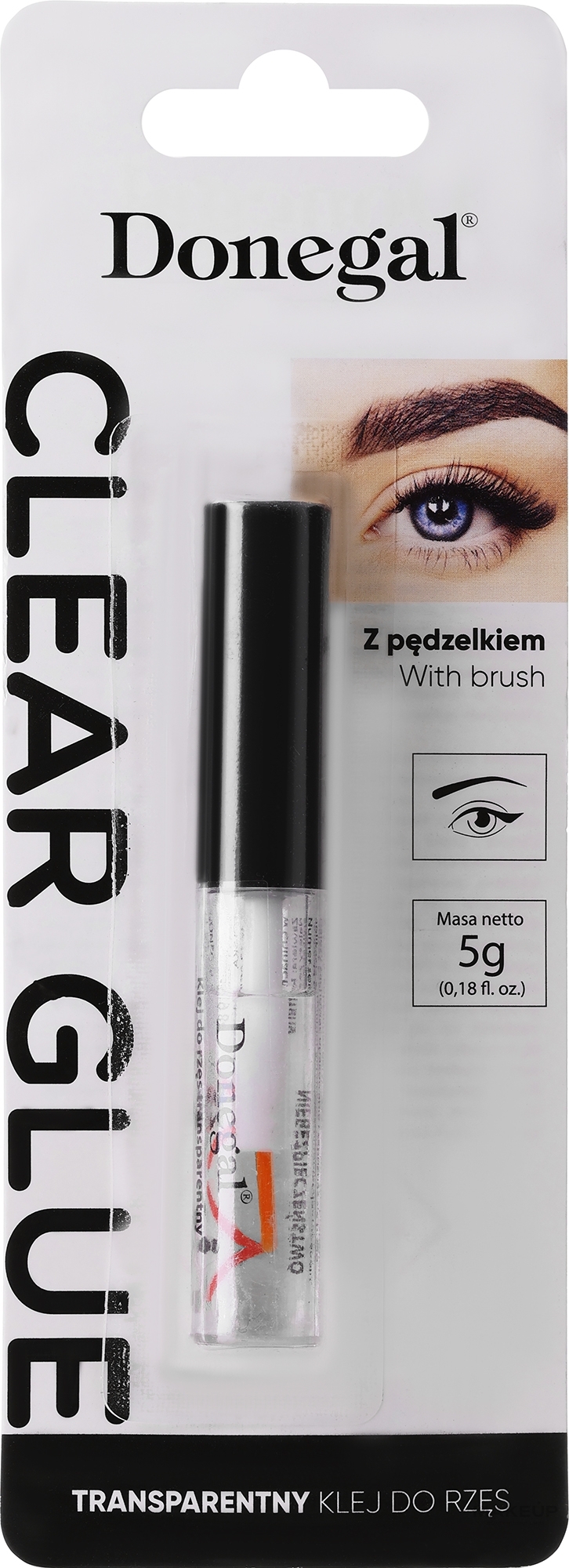 Transparenter Wimpernkleber 9354 - Donegal Eyelash Glue — Bild 5 g