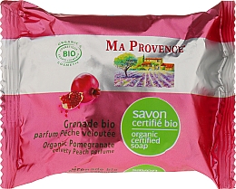 Bio Körperseife mit Granatapfelduft - Ma Provence Organic Soap — Bild N1