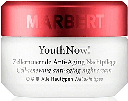 Düfte, Parfümerie und Kosmetik Zellerneuernde Anti-Aging Nachtcreme für alle Hauttypen - Marbert YouthNow! Cell-Renewing Antiaging Night Care