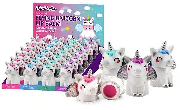 Lippenbalsam Fliegendes Einhorn violett - Martinelia Lip Balm Flying Unicorn — Bild N1