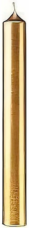 Tischkerze Durchmesser 2,2 Höhe 20 cm golden - Bougies La Francaise Or — Bild N1