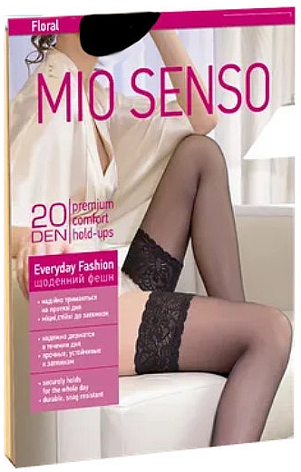 Strümpfe Every Day Fashion 20 Den black - Mio Senso — Bild N1