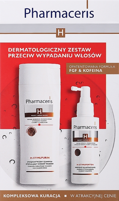 Set - Pharmaceris H (Shampoo 250ml + Haarspray 125ml)  — Bild N2