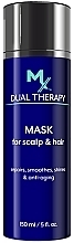 Revitalisierende Anti-Aging-Maske für Haar und Kopfhaut - Mediceuticals MX Dual Therapy Mask For Scalp And Hair — Bild N1